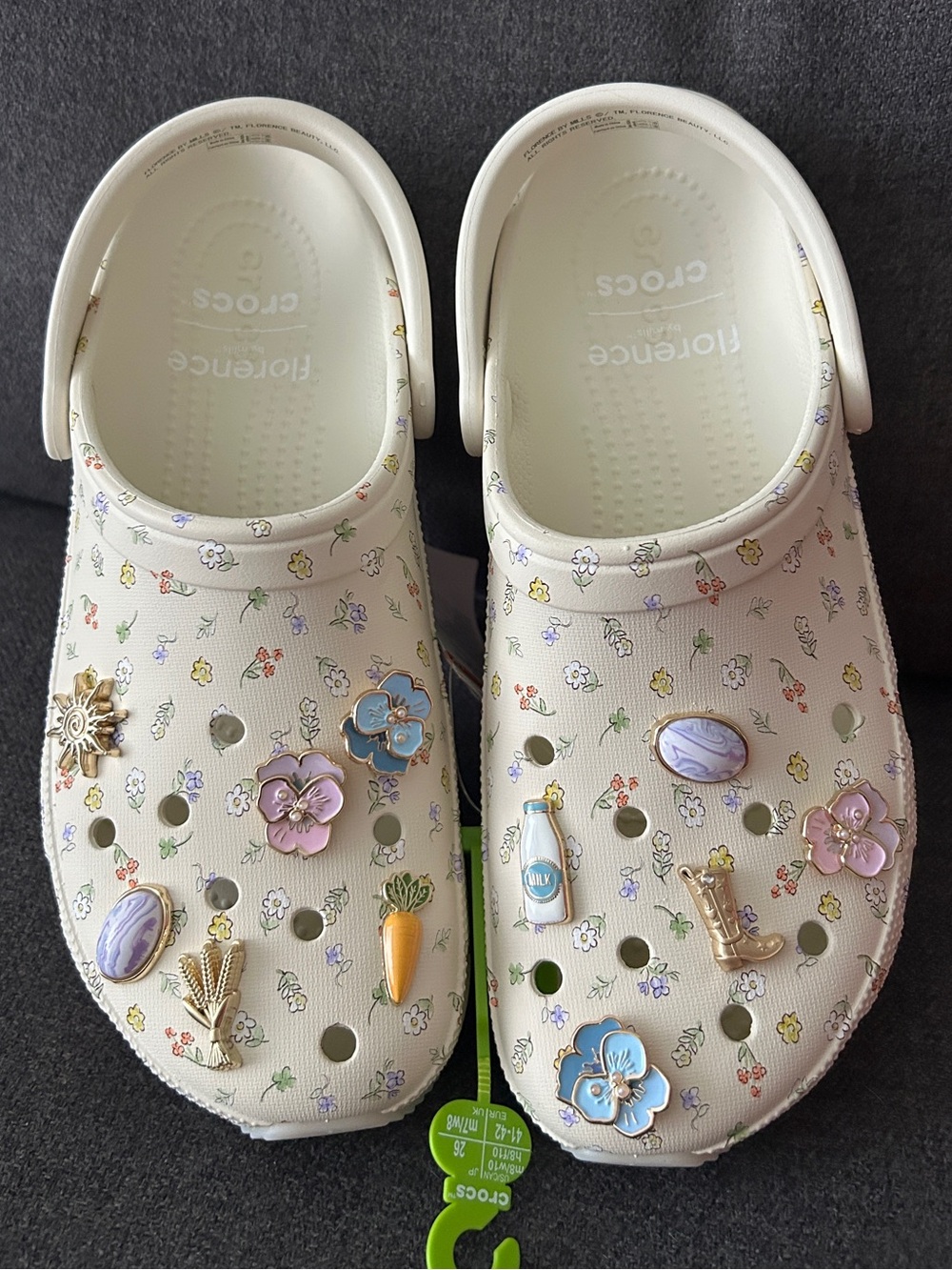 Crocs x Florence by Mills Crocband™ Runner with Floral Charms